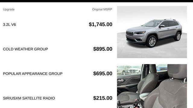 2019 Jeep Cherokee Upland