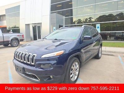 2015 Jeep Cherokee 4X4 Limited 4DR SUV