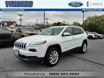 2017 Jeep Cherokee 4X4 Limited 4DR SUV
