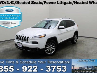 2018 Jeep Cherokee 4X4 Limited 4DR SUV