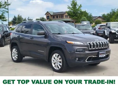 2017 Jeep Cherokee 4X4 Limited 4DR SUV