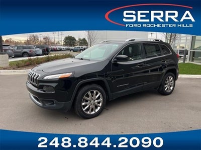 2017 Jeep Cherokee 4X4 Limited 4DR SUV