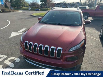 2015 Jeep Cherokee 4X4 Limited 4DR SUV