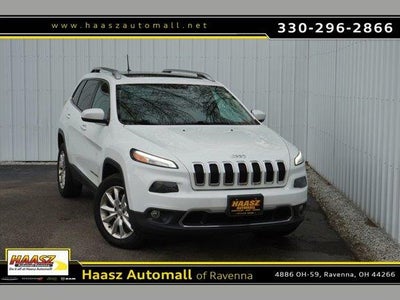 2016 Jeep Cherokee 4X4 High Altitude 4DR SUV