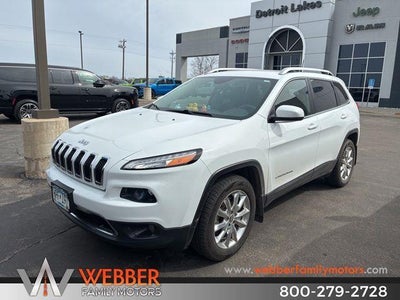 2017 Jeep Cherokee 4X4 Limited 4DR SUV