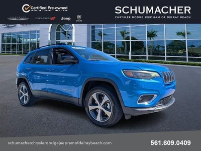 2022 Jeep Cherokee 4X4 Limited 4DR SUV