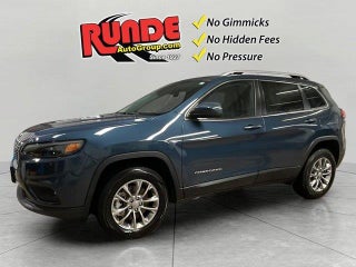 2021 Jeep Cherokee with Slate Blue Pearlcoat Exterior