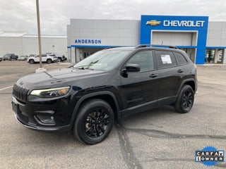2023 Jeep Cherokee with Diamond Black Crystal Pearlcoa Exterior