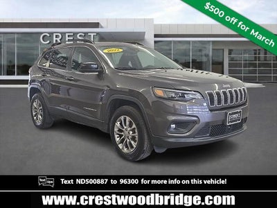 2022 Jeep Cherokee 4X4 Latitude LUX 4DR SUV