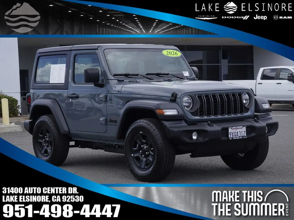 2026 Jeep Wrangler - $34,930