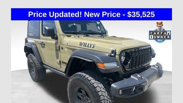 Preowned 2025 Jeep Wrangler Willys for Sale