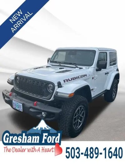 2025 Jeep Wrangler 4X4 Rubicon 2DR SUV