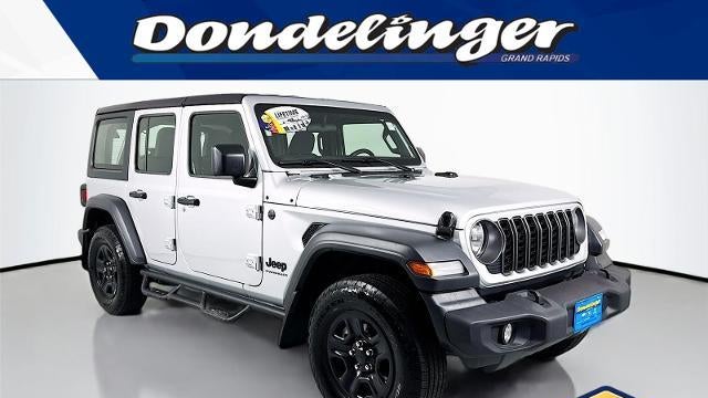 Preowned 2024 Jeep Wrangler Sport S for Sale