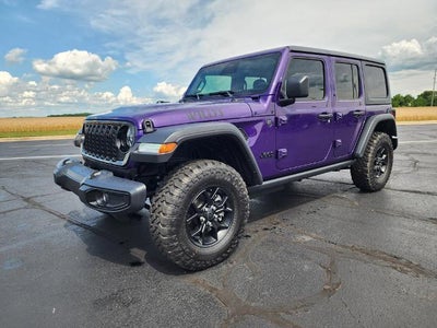 Photo of a 2026 Jeep Wrangler 4X4 Willys 4DR SUV for sale