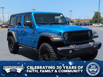Photo of a 2026 Jeep Wrangler 4X4 Willys 4DR SUV for sale