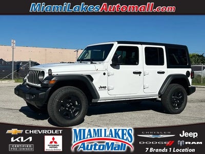 Photo of a 2025 Jeep Wrangler 4X4 Sport 4DR SUV for sale