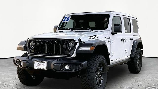 Preowned 2026 Jeep Wrangler Willys for Sale
