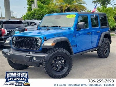 Photo of a 2024 Jeep Wrangler 4X4 Willys 4DR SUV for sale