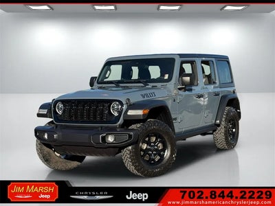 2024 Jeep Wrangler 4X4 Willys 4DR SUV