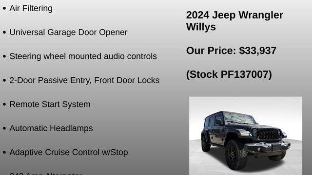 2024 Jeep Wrangler Sport