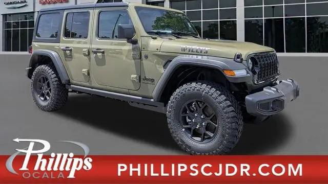 Preowned 2026 Jeep Wrangler Willys for Sale