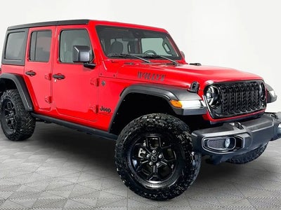 Photo of a 2024 Jeep Wrangler 4X4 Willys 4DR SUV for sale