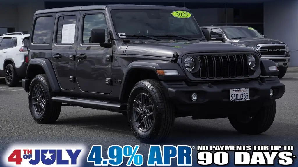 Preowned 2025 Jeep Wrangler Sport for Sale