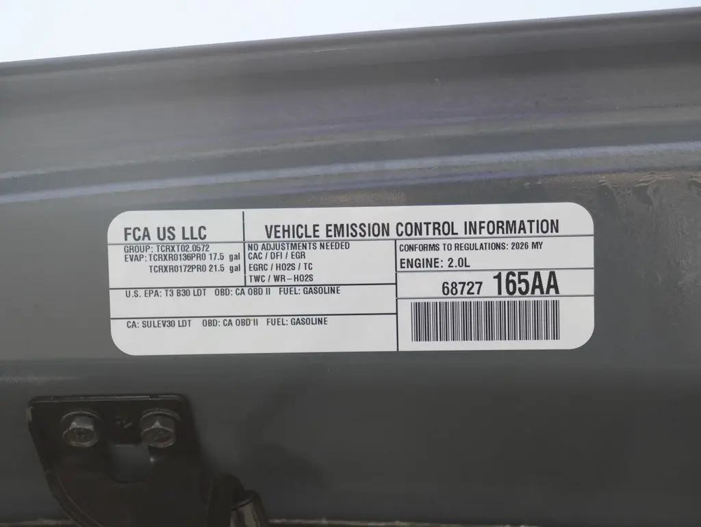 2026 Jeep Wrangler - $38,934