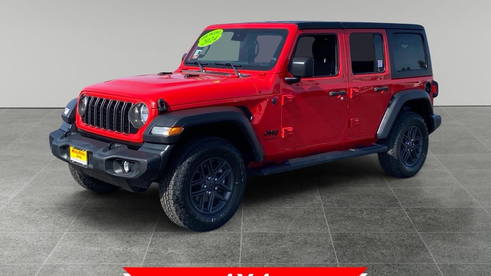 Preowned 2024 Jeep Wrangler Sport for Sale