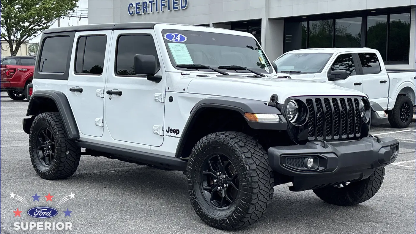 Preowned 2024 Jeep Wrangler Willys for Sale