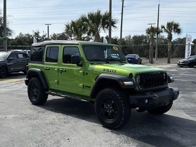 Photo of a 2025 Jeep Wrangler 4X4 Willys 4DR SUV for sale