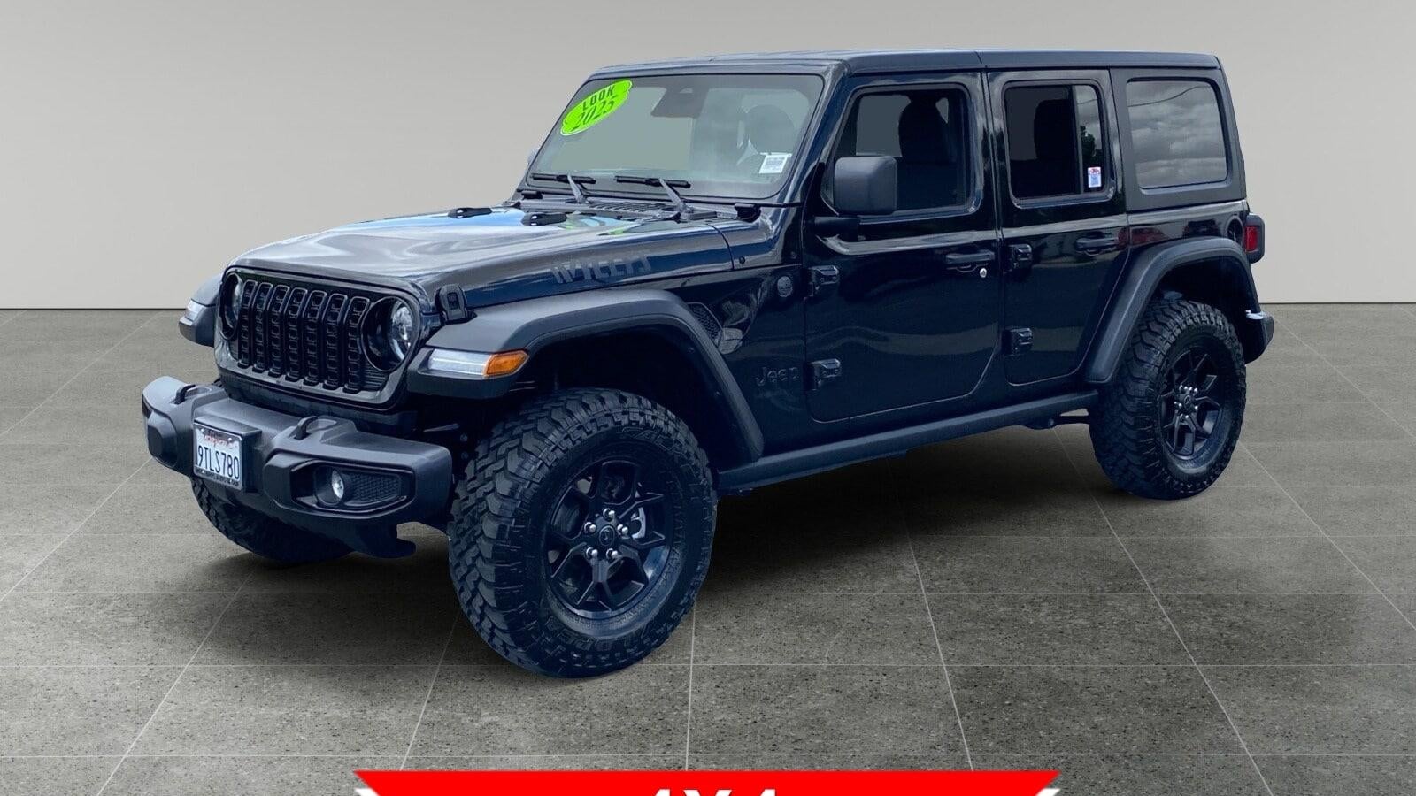 Preowned 2025 Jeep Wrangler Sport for Sale