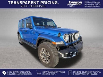 Photo of a 2025 Jeep Wrangler 4X4 Sahara 4DR SUV for sale