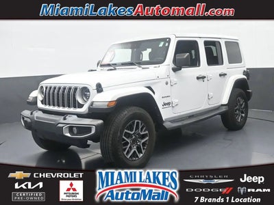 Photo of a 2024 Jeep Wrangler 4X4 Sahara 4DR SUV for sale