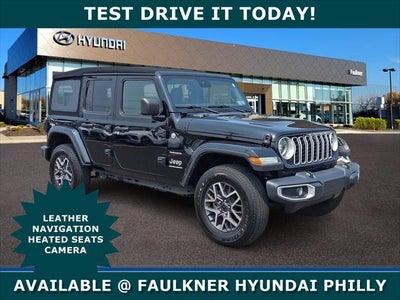 Photo of a 2024 Jeep Wrangler 4X4 Sahara 4DR SUV for sale