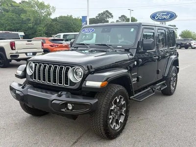 Photo of a 2024 Jeep Wrangler 4X4 Sahara 4DR SUV for sale