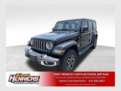 Photo of a 2024 Jeep Wrangler 4X4 Sahara 4DR SUV for sale