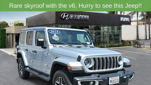Preowned 2024 Jeep Wrangler Sahara for Sale