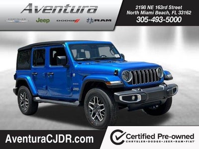 Photo of a 2024 Jeep Wrangler 4X4 Sahara 4DR SUV for sale