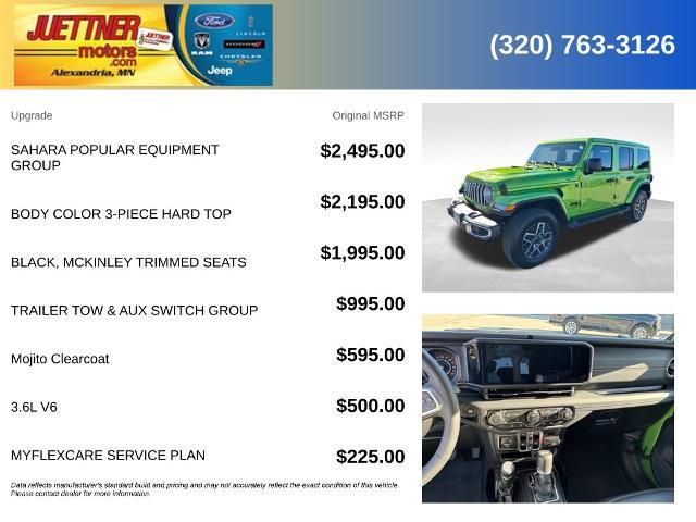 2026 Jeep Wrangler - $46,995