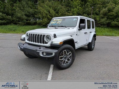Photo of a 2025 Jeep Wrangler 4X4 Sahara 4DR SUV for sale
