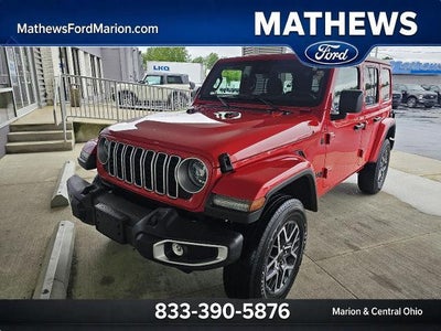 Photo of a 2025 Jeep Wrangler 4X4 Sahara 4DR SUV for sale