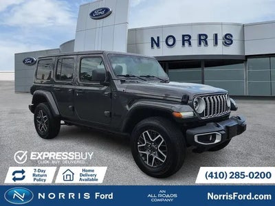 Photo of a 2025 Jeep Wrangler 4X4 Sahara 4DR SUV for sale