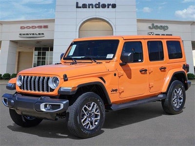 Photo of a 2025 Jeep Wrangler 4X4 Sahara 4DR SUV for sale