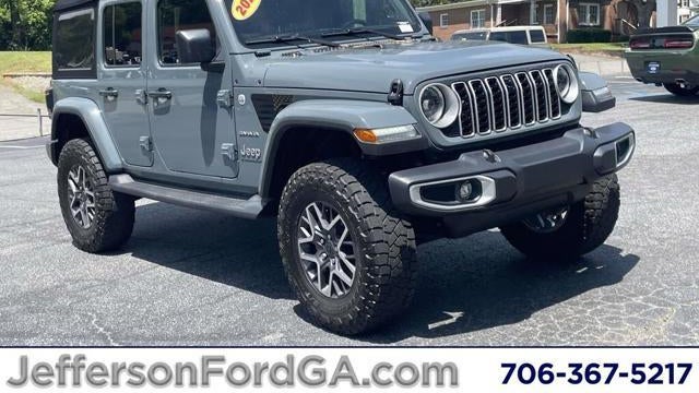 Preowned 2024 Jeep Wrangler Sahara for Sale