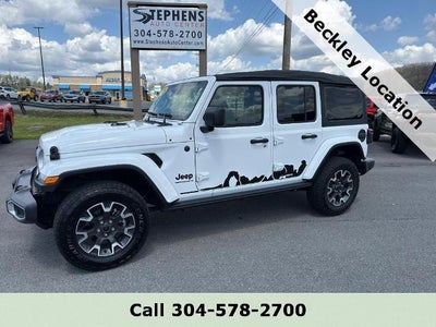 Photo of a 2025 Jeep Wrangler 4X4 Sahara 4DR SUV for sale