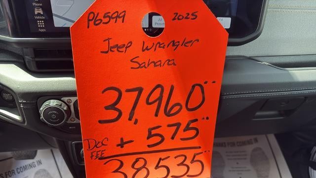 2025 Jeep Wrangler Sahara