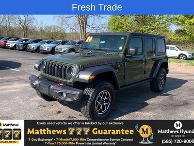 Photo of a 2024 Jeep Wrangler 4X4 Rubicon 4DR SUV for sale