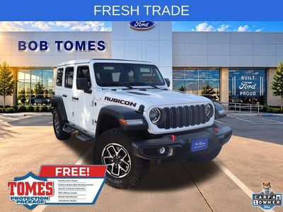 2024 Jeep Wrangler 4X4 Rubicon 4DR SUV