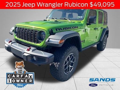 2025 Jeep Wrangler 4X4 Rubicon 4DR SUV